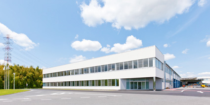 本社工場の外観